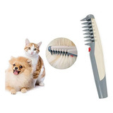 Cepillo Eléctrico Para Mascotas Desenreda Peina Gatos Perros