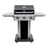 Asador De Gas 3 Quemadores Laterales Plegables Kenmore