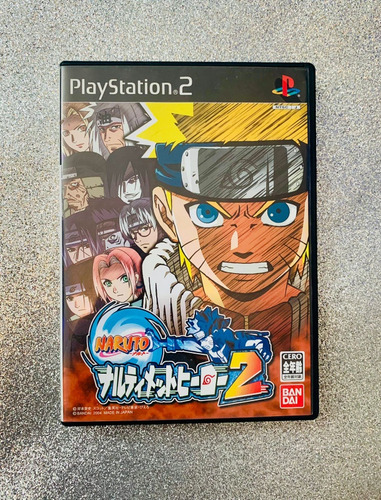 Jogo Naruto Utimate Hero 2 Para Playstation 2 Original 