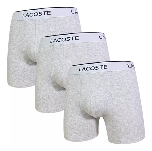 Boxer Brief Lacoste Casual Algodon Flex Original Y Nuevo