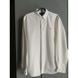 Camisa Polo Ralph Lauren Blanca Talla 2 X L Classic Fit Homb