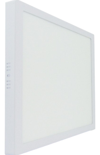 Foco Led Panel 24w Sobrepuesto Cuadrado - Luz Fría