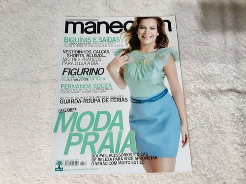  Revista Manequim Nº 617 Nov/2010 Fernanda Souza - C/moldes