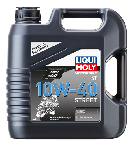 Racing 4t 10w40 4l Aceite De Tecnologia Sintetica Liqui Moly