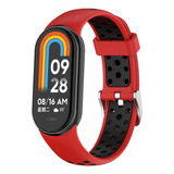 Correa Para Xiaomi Mi Band 8 Sport Transpirable Doble Color