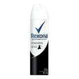 Antitranspirante En Aerosol Rexona Invisible 150 ml