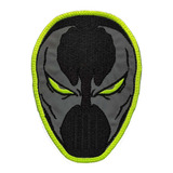 Parche Bordado Spawn Mask Mortal Kombat Mascara Reflectivo