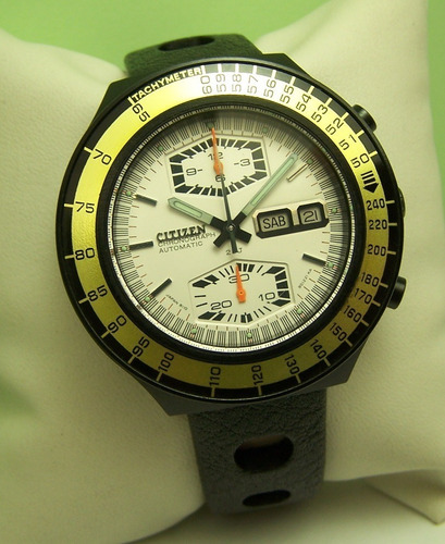 Reloj Citizen Crono Spaceman Flyback C/estampill Jumbo