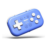 8bitdo Micro Controlador Gamepad Bluetooth Para Switch Pc Color Azul