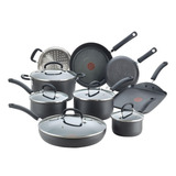 T Fal Utensilios De Cocina Ha Titanium Antiadherente Negro