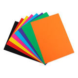 4 Pct De Colorset Cartão 48x66-varias Cores-20 Fls Cada