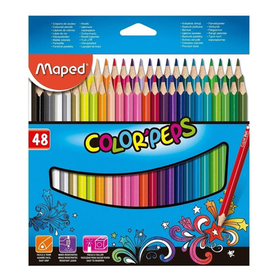 Lapices De Colores Color Peps X48 Maped 832048