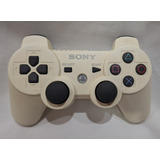 Controle Original Ps3 Branco Sony Sem Fio Dualshock 3