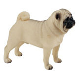 Figura De Perro Shar Pei Chino En Miniatura De Pvc