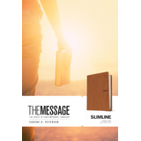 Libro: The Message Slimline (leather-look, Saddle Tan): The 