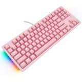 Teclado Gamer Mecanico E-yooso K620 Rgb Rosado - Prophone