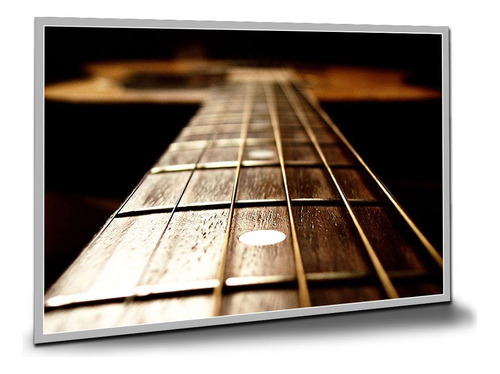 Placa Decorativa Musica Guitarras E Pedais A5 20x15cm F