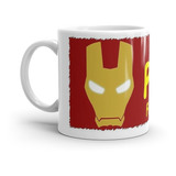 Tazas Personalizadas Dia Del Padre Ironman. Plástico. Artt20