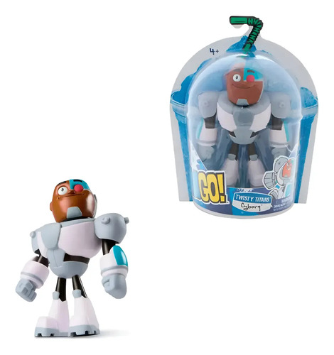 Dc Jovenes Titanes Figuras Flexibles Twisty Titans 98803 | MercadoLibre