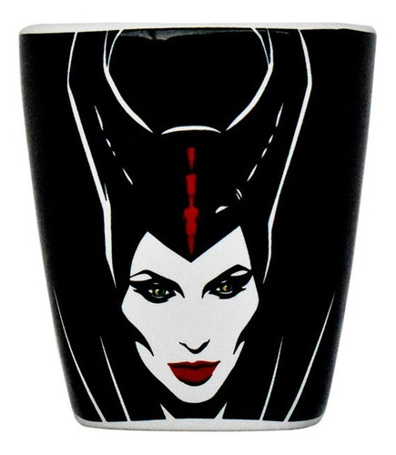 Taza Cafe Cuchara Disney Maleficent Malefica Ceramica 440ml