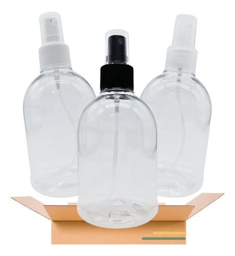 Envases Atomizadores Recargables De Plastico 250 Ml Spray X6