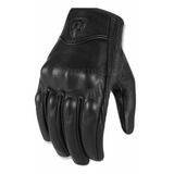 Guantes Icon Pursuit En Cuero Moto Protección Unisex