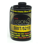 Filme De Cinema 35mm Rebobinado Kodak Vision3 500t 5219