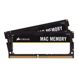Memória Ram Mac Memory 32gb 2x16gb 2666mhz Para Note Corsair