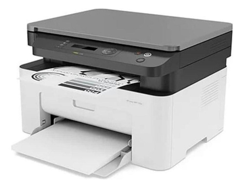 Impressora Multifuncional Hp Laser Mfp 135a Branca E Cinza