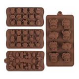 Cozihom - Moldes Para Fabricar Chocolate De Silicona Animal 