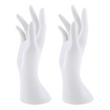 2 Piezas, , Maniquí Derecho, Mano, Para Joyas, , Guantes, ,