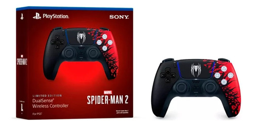 Controle Sony Dualsense Ps5, Sem Fio, Marvels Spider-man 2