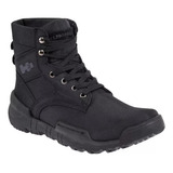 Bota Tactica Militar Hummer 53rp Negro Media Altura Hiker