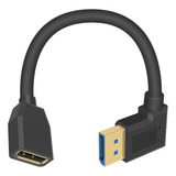Poyiccot Cable Displayport 1.4 En Angulo Recto, Cable De Ext