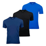 Kit 3 Camisetas Térmica Masculina Dry Fit Camisa Uv Academia