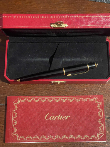 Rollerball Cartier Diábolo En Estuche Completa Original