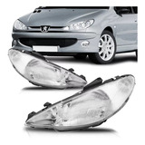 Juego Opticas Peugeot 206 99 1999 2000 2001 2002 2003 Rayada