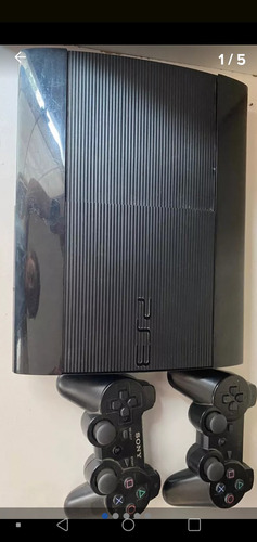 Playstation 3 Super Slin 500gb Impecable 21 Juegos 1 Disco