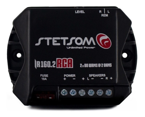 Modulo Digital Stereo Stetsom Ir-160.2 2 Canais Rca 160w Rms