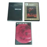 03 Dvds Rock The Best Of R.e.m Simple Plan E Pearl Jam