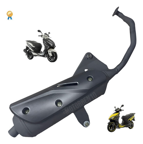 Escape Silenciador Motoneta Scooter Italika X150 Premium