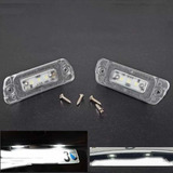 Set 2 Lámpara Luz Matrícula Placa 12v Led Benz Gl Ml R Class