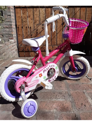 Bicicleta Niña Con Rueditas