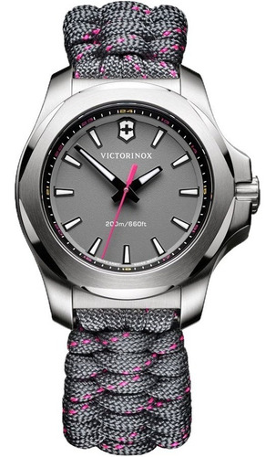 Reloj Victorinox Inox V 241771 Paracord Para Dama Oficial