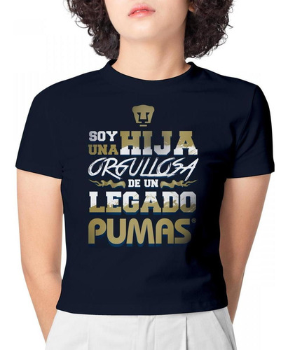 Playera Pumas Unam Soy Hija