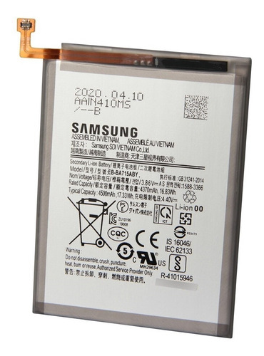 Bataria Original Samsung Galaxy A71 A715 4500 Mah Genuina