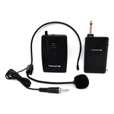 Microfone Lapela Sem Fio Headset Com Entrada Usb E P2  2205