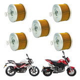 5 Filtros De Aceite Benelli Tnt 150i, Tnt 135