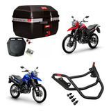 Baú Givi + Bagageiro Sr2137br E27 Lander 2019 2020 2021