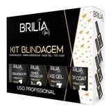 Brilia Nails Kit Blindagem De Unhas Com Desidratador Primer